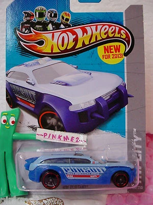 2014 Case A 2013 Hot Wheels HW PURSUIT Police Car #20 US Team∞lt Blue∞Rescue - Image 1 of 2