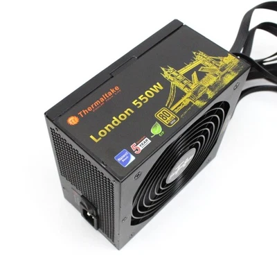 Thermaltake London W0492RE ATX Netzteil 550 Watt 80+ teilmodular #303254 - Bild 1 von 2
