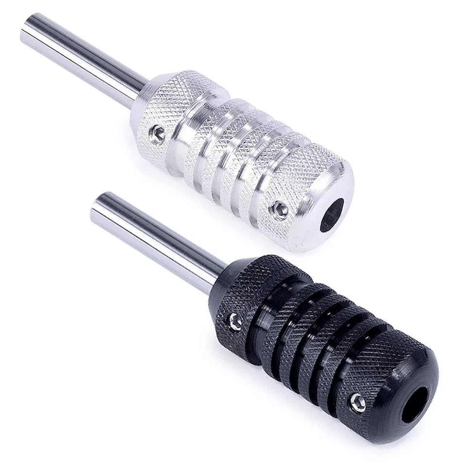 4 empuñaduras moleteadas para máquina de tatuaje Foto 1 de 1