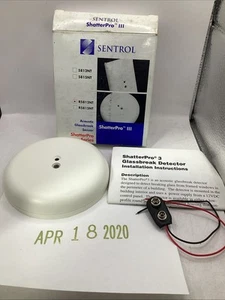Sentrol ShatterPro III Acoustic Glassbreak Sensor R5812NT - Picture 1 of 8
