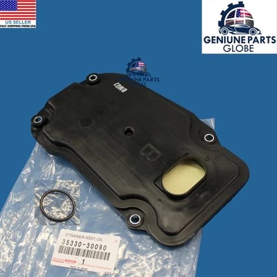 GENUINE LEXUS 2006-2015 IS250 GS300 RWD TRANSMISSION OIL STRAINER WITH O-RING - Image 1 of 3