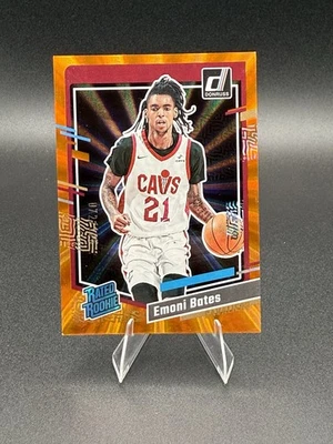 2023 Donruss #205 Emoni Bates Rated Rookie Orange Laser /125 🔥 - Image 1 of 2