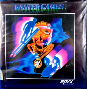 MSX -- WINTER GAMES (EPYX) - Picture 1 of 3
