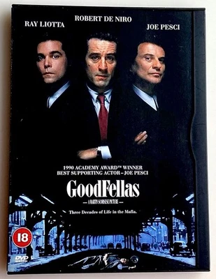 GOODFELLAS 1990 REGION 2 DVD ROBERT DE NIRO RAY LIOTTA DRAMA - Image 1 of 4