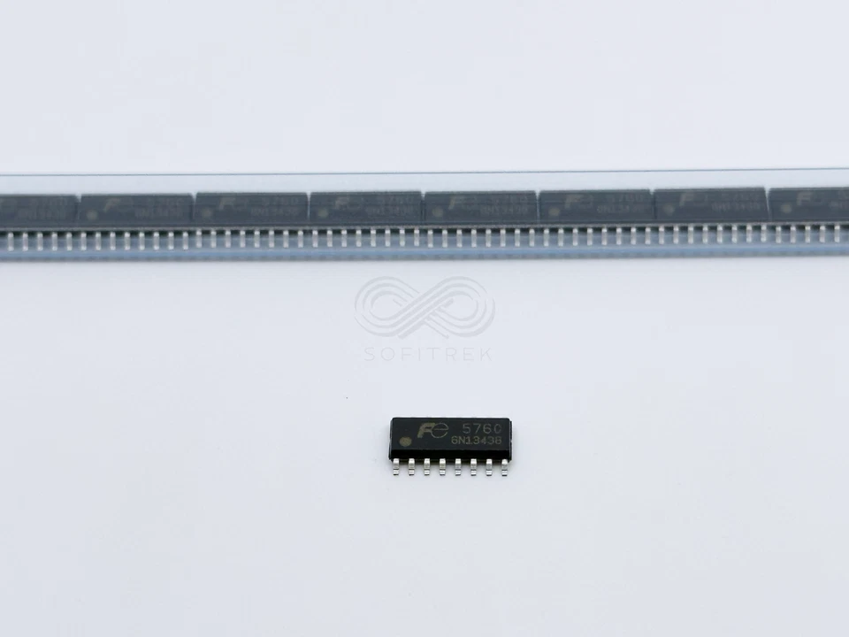 5X FA5760N-N6 5760 Fuji LLC Resonant Controller 25-220kHz SOP-16 Vcc 14-24V 600V - Image 1 of 4