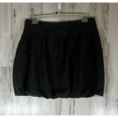 Falda vaquera Loft para mujer gris carbón burbuja talla 14 (35x19) forrada con cremallera Foto 1 de 4