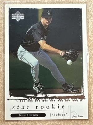 1998 Upper Deck Todd Helton Star Rookie #260 Rockies - Image 1 of 3
