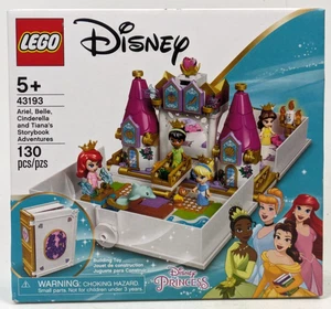 LEGO Disney Princess Ariel Belle Cinderella Tiana's Storybook Adventure 43193 - Picture 1 of 2