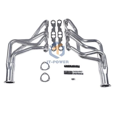 Cabeçalhos de tubo longo de cerâmica para 64-74 Chevelle/El Camino Monte Carlo 283-400ci - Imagem 1 de 4