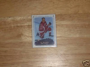 2008-09 UD Legends Masterpieces Hockey #80 Mr. ¡¡Hockey!! Alas rojas de Detroit - Imagen 1 de 1