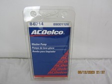 AC Delco Windshield Washer Pump 8-6714Front or Rear New for Olds Chevy Suburban