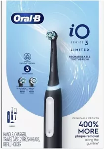 Cepillo de dientes eléctrico Oral B iO Series 3 edición limitada con 2 cabezales de cepillo... - Imagen 1 de 2