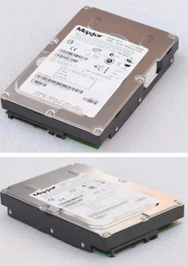 146 GB SAS HDD Dell Maxtor Atlas 10K 3.5" 8.89cm P/N 0M8033 OK #L35 - Picture 1 of 1