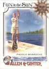 2023 Topps Allen & Ginter Fun in the Sun Paddle-Boarding #FITS-7