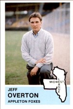1982 Appleton Foxes Fritsch 2 Jeff Overton General Manager Western Illinois Univ