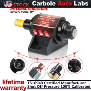 12V Universal Electric Fuel Pump Applications 42S 2-3.5PSI 3/8 inch Gasoline US - Imagen 1 de 12