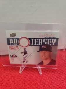 2009 Upper Deck Signature Stars - USA Star Prospects UD Game Jersey...