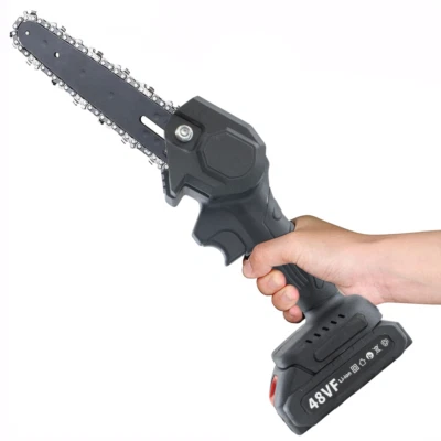 Mini batterie tronçonneuse électrique sans fil 48VF ​​​​lame 5,5 pour l'élagage - Photo 1/3