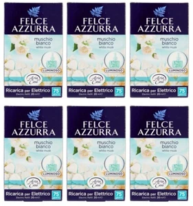 6er-Pack Felce Azzurra Muschio Bianco Refill für elektrischer Raumduft,20ml - Bild 1 von 5