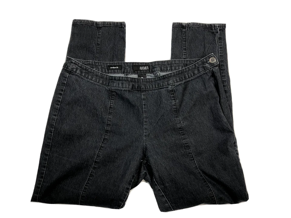 Pantalón de mezclilla elástico ajustado al tobillo ANA WOMAN talla 18W calce moderno  Foto 1 de 4