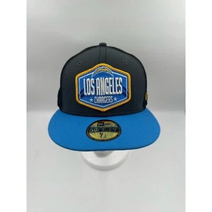 Los Angeles Chargers New Era Hat 2021 NFL Draft Trucker 39THIRTY Size 71/2 NWT - Picture 1 of 6