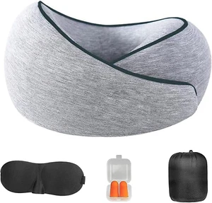 Neck Pillow for Travel - Memory Foam, Comfortable & Breathable Soft U Shaped Pil - Picture 1 of 7