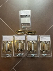 ENERYDA 2 Stück Gold Muldengriff, messingfarben, 89 mm Ikea - Bild 1 von 4