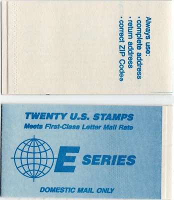 Scott #BK157 (2282a) 25¢ Earth (Globe) E Series Booklet of 20 Stamps - MNH - Image 1 of 3