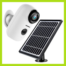 ZUMIMALL Solar Camera Wifi Outdoor Night Vision 1080P Wireless Security Cam