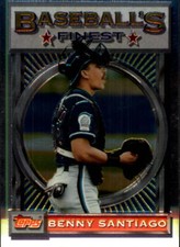 1993 Finest #138 Benito Santiago - NM-MT