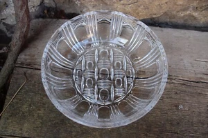 Cuenco de cristal 24% cristal de plomo cuenco para ensaladas años 60 RDA - Imagen 1 de 9