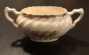 Vintage Royal China Inc. 22 Kt. Warranted Quban Royal Open Sugar Bowl & Creamer - Picture 1 of 8
