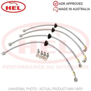 HEL Performance Braided Brake Lines - Daewoo Nubira 1.8 CDX 03-04 (Rear Discs) - Picture 1 of 2