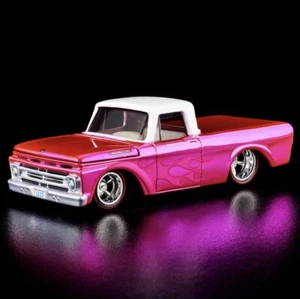 1962 Ford F100 - Hot Wheels Collectors RLC Exclusive Pink Edition - Picture 1 of 6