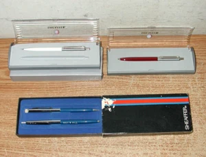 SHEAFFER SENTINEL 321-9 MATITA, 321-2 PENNA A SFERA E B703-0479 SET PENNA A SFERA/MATITA - Foto 1 di 17