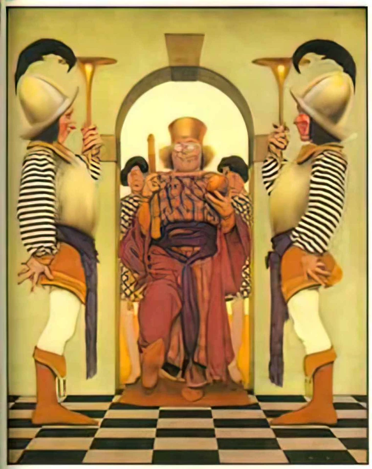 Maxfield Parrish photo A4 the knave of hearts 1925 - Image 1 of 1