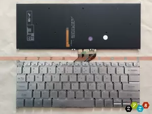 Nuevo teclado retroiluminado plateado ACER Swift 3 SF314-41 SF314-42 SF314-53 EE. UU. - Imagen 1 de 2