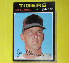 JOE COLEMAN  1971  VINTAGE Topps  #403  Detroit Tigers   (JC3