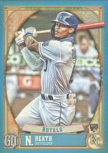 2021 Topps Gypsy Queen Baseball Blue #73 Nick Heath /150
