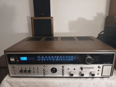 Vintage Fisher Wide-Sound 504X 4/2 Channel Stereo Receiver See Video & Pictures - Image 1 of 4