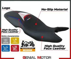 HP Maili Saddle Cover + T.I. Logo for BMW F 800 R 2009 > 2020 - Picture 1 of 2