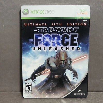 Star Wars Force Unleashed Ultimate Sith Edition Xbox 360 Complete Refurbished - Image 1 of 4