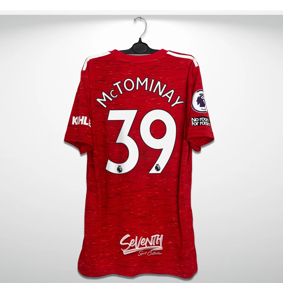 2020-21 Adidas Europa League HARRY MAGUIRE Manchester United Home Soccer Jersey