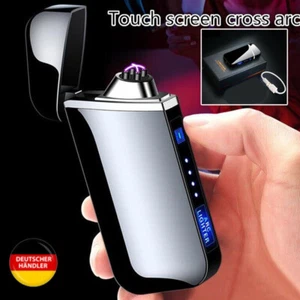 Lichtbogen Feuerzeug Elektro Feuerzeug USB Aufladbar Plasma Lighter Winddicht - Bild 1 von 15