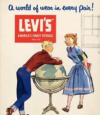 Affiche vintage de Levi's : impression d'art de qualité archivistique