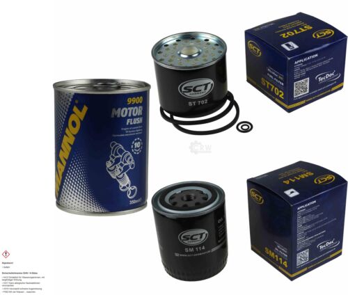 Original SCT Inspektionspaket Filter Set + Motor Flush Motorspülung 11585240
