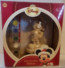 Christmas holiday Mickey Mouse Paint Your Own Statue set (Walt Disney) NEW