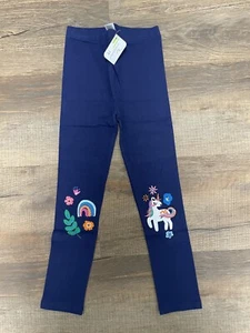 Fun Appliqué Leggings animal Rainbow Unicorn girl 7T NWT - Picture 1 of 4