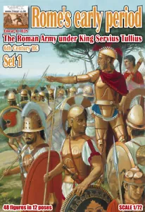 LINEAR-A 1/72 -Rome`s early period 6th cent-B.C. “The Roman army Servius Tullius - Imagen 1 de 2