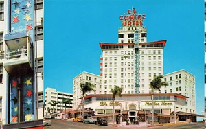 VINTAGE SAN DIEGO CA CALIFORNIA POSTCARD HOTEL EL CORTEZ 1959 071223 S - Picture 1 of 2